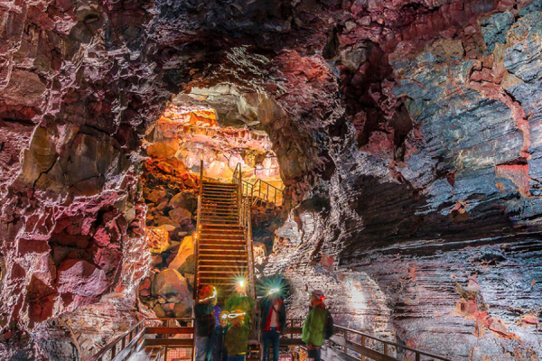Transfer to or from The Lava tunnel